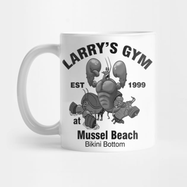 Larry's Gym At Mussel Beach by positive_negativeart